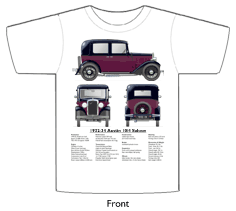 Austin 10/4 Saloon 1932-34 T-shirt Front